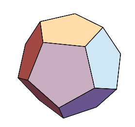 A three dimensional dodecahedron