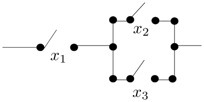 The first of equivalent switching circuits